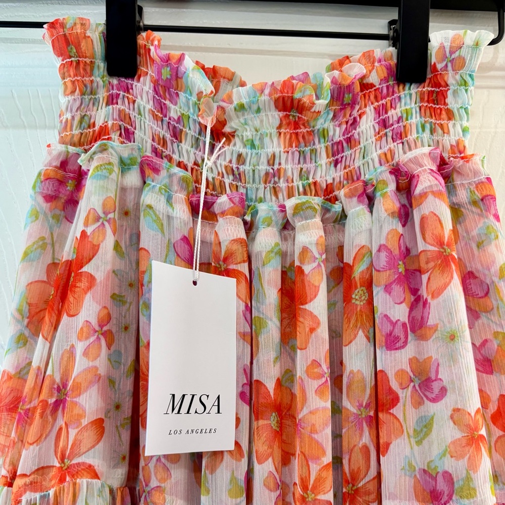 ‼️ SOLD ‼️Misa Los Angeles Maxi Floral Print Skirt - M